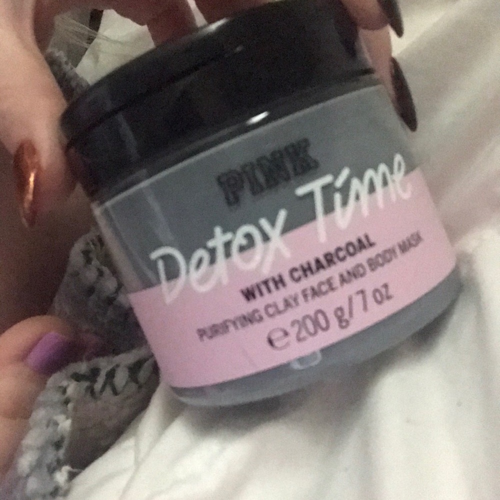 Pink detox mask